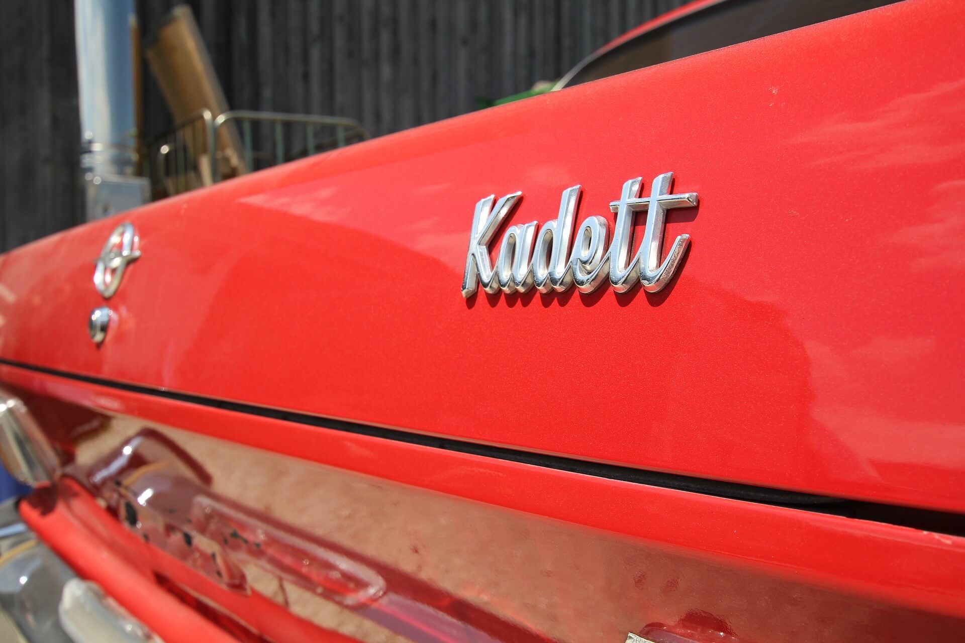 Opel kadett koffer